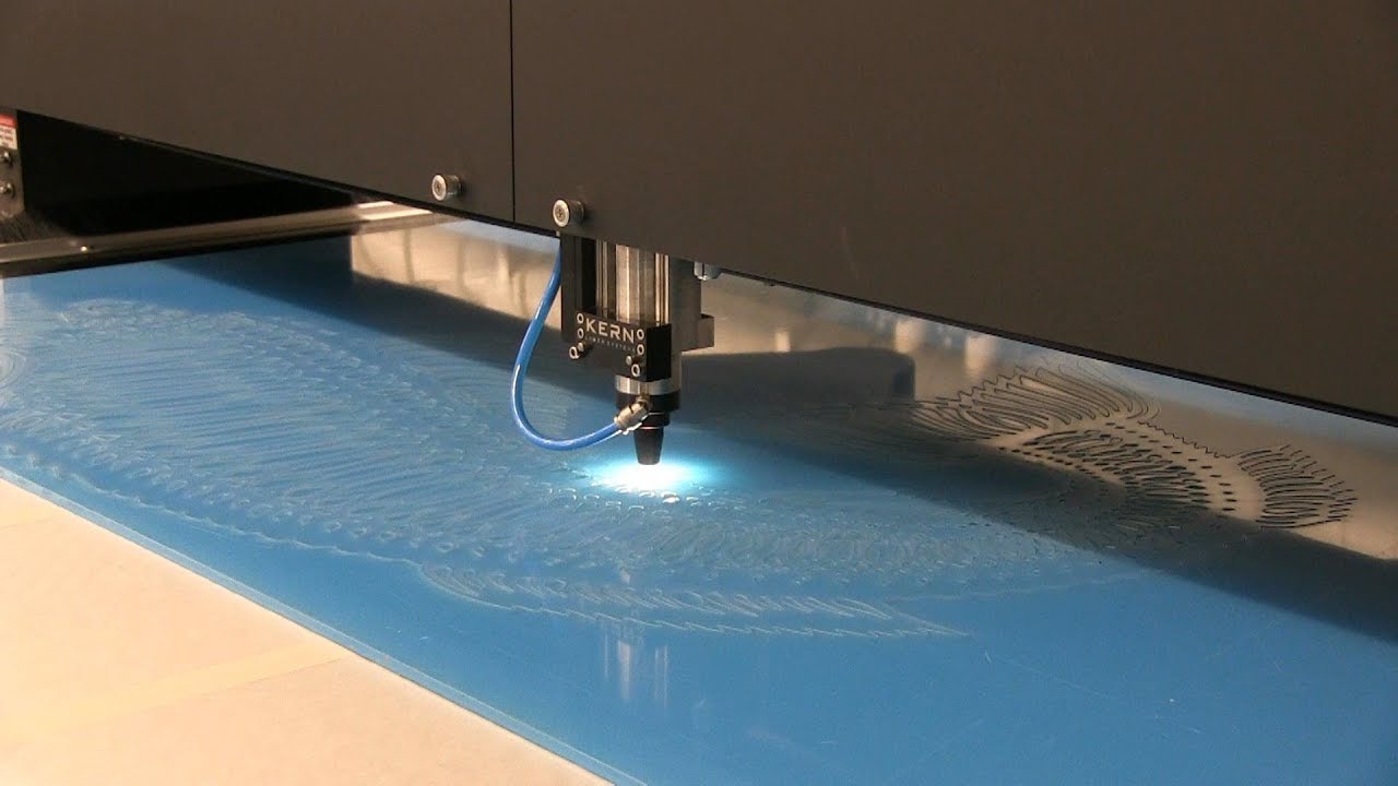 Paper Honeycomb -- Laser Cut Acrylic Kern Laser Systems