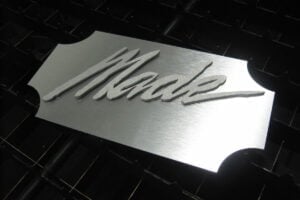 brushed alloy