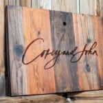 wood laser cutter sign
