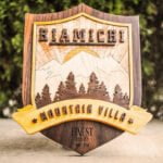 layered laser wood sign