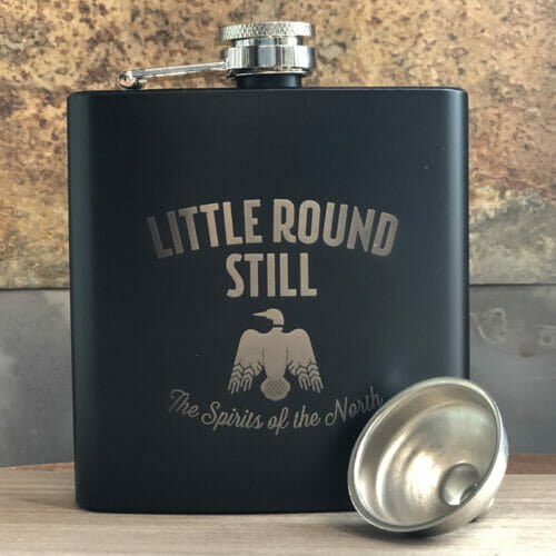 flask laser engraving