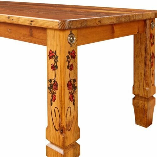laser engraved furniture