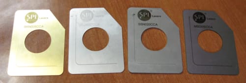 metal samples