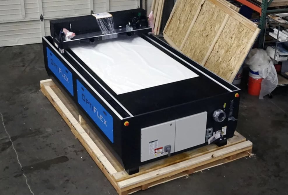 large format laser